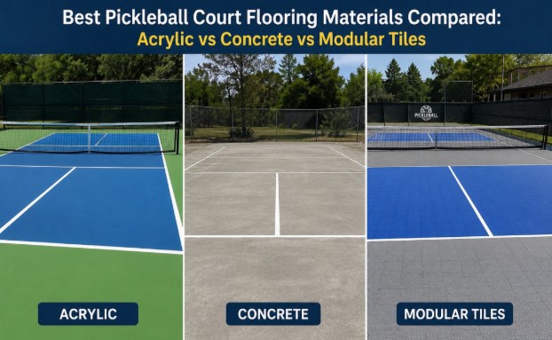 Best Pickleball Court Flooring